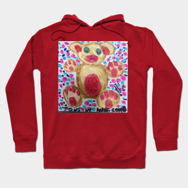 Teddy bear toy we have loved Hoodie by JudyOriginalz